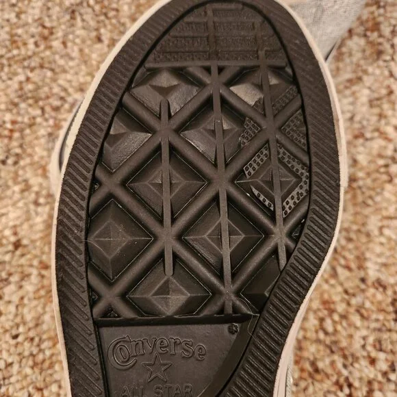 Gray Converse AllStars - Picture 3 of 3